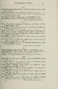 The registers of Chester cathedral, 1687-1812 p.33